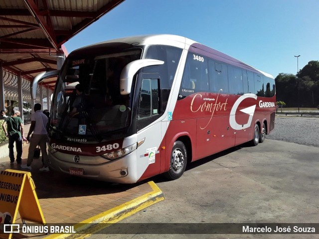 Expresso Gardenia 3480 na cidade de Ribeirão Vermelho, Minas Gerais, Brasil, por Marcelo José Souza. Número da foto: #10189770.