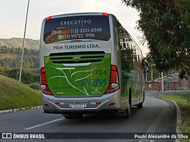 PRM Turismo 724 na cidade de Aparecida, São Paulo, Brasil, por Paulo Alexandre da Silva. ID da foto: 10188628.