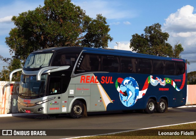 Real Sul Turismo 2020163 na cidade de Brasília, Distrito Federal, Brasil, por Leonardo Fidelli. ID da foto: 10188129.