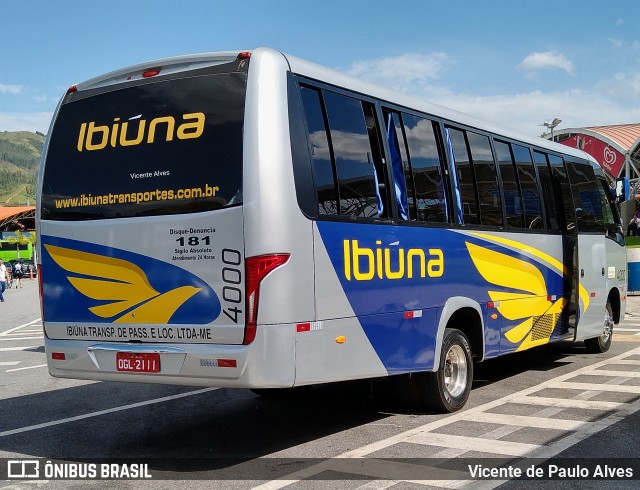 Ibiuna Transportes 4000 na cidade de Aparecida, São Paulo, Brasil, por Vicente de Paulo Alves. ID da foto: 10188175.