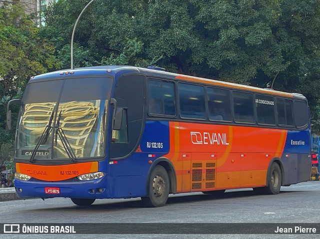 Evanil Transportes e Turismo RJ 132.105 na cidade de Rio de Janeiro, Rio de Janeiro, Brasil, por Jean Pierre. ID da foto: 10186979.