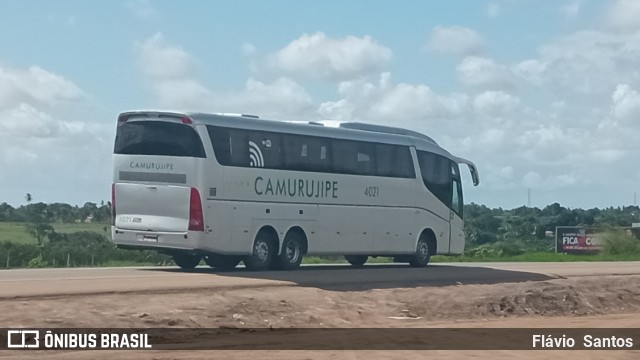 Auto Viação Camurujipe 4021 na cidade de Cruz das Almas, Bahia, Brasil, por Flávio  Santos. Número da foto: #10190373.