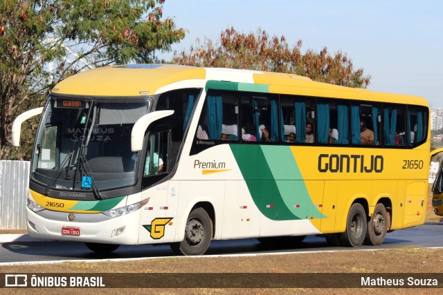 Empresa Gontijo de Transportes 21650 na cidade de Brasília, Distrito Federal, Brasil, por Matheus Souza. ID da foto: 10189227.