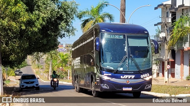 Viação Marlim 0503 na cidade de Cacoal, Rondônia, Brasil, por Eduardo Benetti . Número da foto: #10188487.