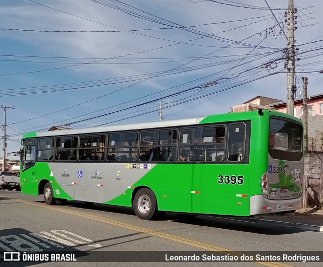 VB Transportes e Turismo 3395 na cidade de Campinas, São Paulo, Brasil, por Leonardo Sebastiao dos Santos Rodrigues. Número da foto: #10188003.