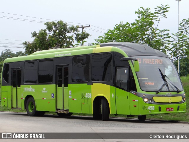 Transcol Transportes Coletivos 04458 na cidade de Teresina, Piauí, Brasil, por Cleiton Rodrigues. Número da foto: #10188825.