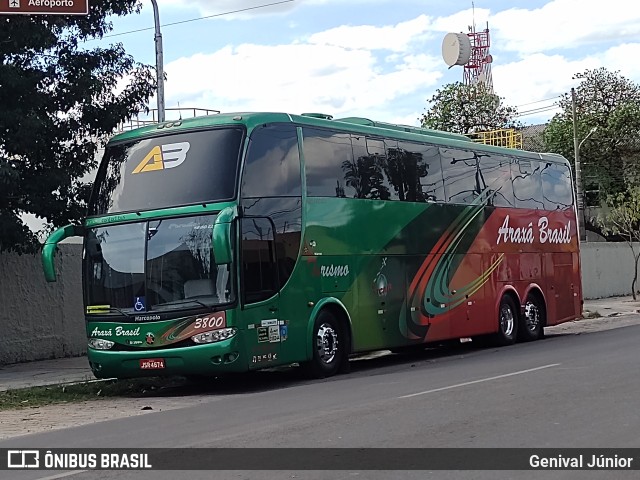 Araxá Brasil 3800 na cidade de Corumbá, Mato Grosso do Sul, Brasil, por Genival Júnior. Número da foto: #10190446.