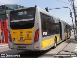 Viação Metrópole Paulista - Zona Leste 3 1838 na cidade de São Paulo, São Paulo, Brasil, por Gilberto Mendes dos Santos. Número da foto: #:id.
