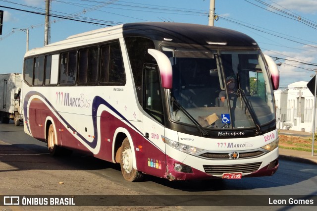 MarcoBus 2019 na cidade de Cuiabá, Mato Grosso, Brasil, por Leon Gomes. Número da foto: #10191549.