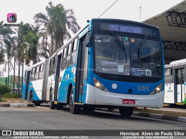 VB Transportes e Turismo 1471 na cidade de Campinas, São Paulo, Brasil, por Henrique Alves de Paula Silva. Número da foto: #10191579.