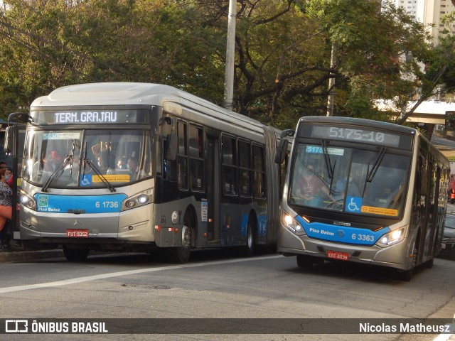 Viação Paratodos > São Jorge > Metropolitana São Paulo > Mobibrasil 6 3363 na cidade de São Paulo, São Paulo, Brasil, por Nicolas Matheusz. Número da foto: #10192514.