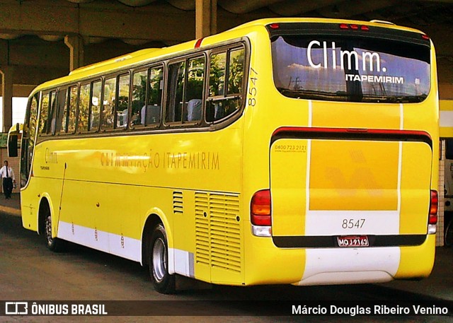 Viação Itapemirim 8547 na cidade de Nova Iguaçu, Rio de Janeiro, Brasil, por Márcio Douglas Ribeiro Venino. ID da foto: 10193596.