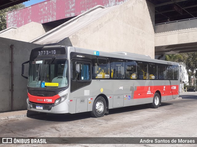 Pêssego Transportes 4 7200 na cidade de São Paulo, São Paulo, Brasil, por Andre Santos de Moraes. ID da foto: 10195483.