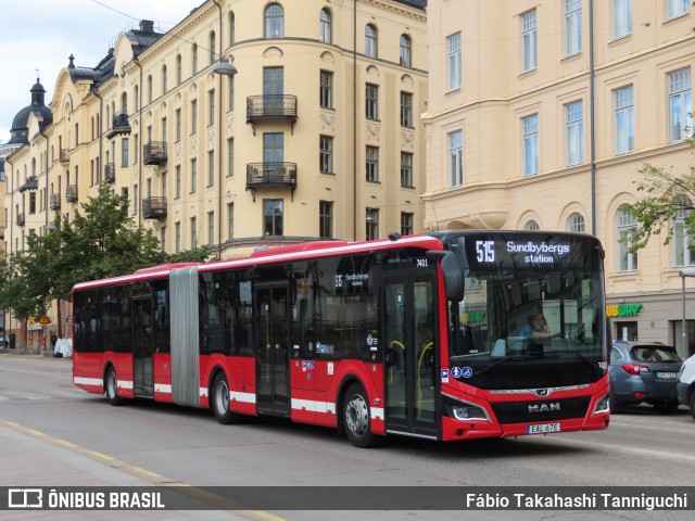 Arriva 7401 na cidade de Stockholm, Stockholm, Suécia, por Fábio Takahashi Tanniguchi. Número da foto: #10195516.