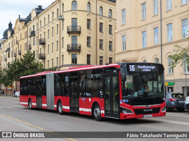 Arriva 7401 na cidade de Stockholm, Stockholm, Suécia, por Fábio Takahashi Tanniguchi. ID da foto: 10195516.