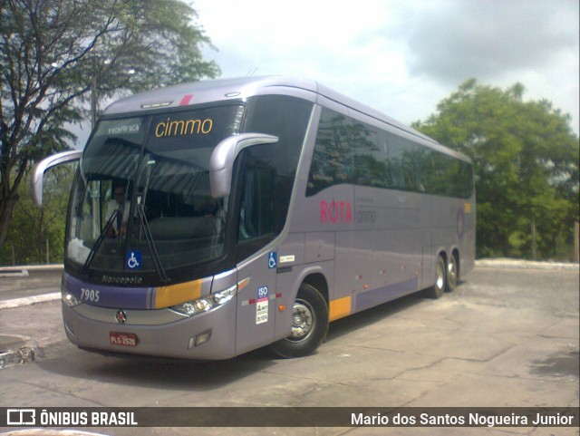 Rota Transportes Rodoviários 7905 na cidade de Piritiba, Bahia, Brasil, por Mario dos Santos Nogueira Junior. ID da foto: 10194198.