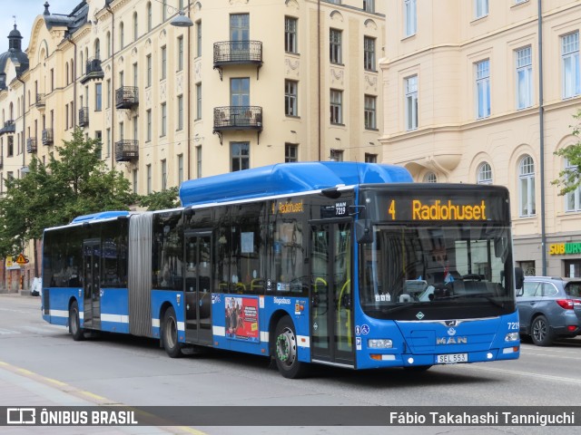 Keolis Sverige AB 7219 na cidade de Stockholm, Stockholm, Suécia, por Fábio Takahashi Tanniguchi. Número da foto: #10195534.