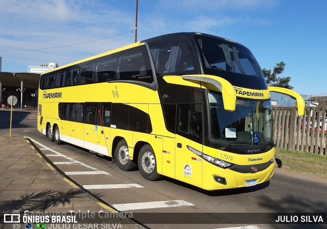 Viação Itapemirim 17019 na cidade de Porto Alegre, Rio Grande do Sul, Brasil, por JULIO SILVA. ID da foto: 10196116.