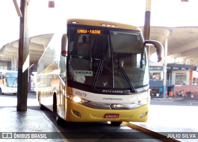 Viação Itapemirim 60679 na cidade de Porto Alegre, Rio Grande do Sul, Brasil, por JULIO SILVA. Número da foto: #10195917.