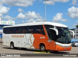 Viação Paraúna 1015 na cidade de Goiânia, Goiás, Brasil, por Daniel Henrique. Número da foto: #:id.