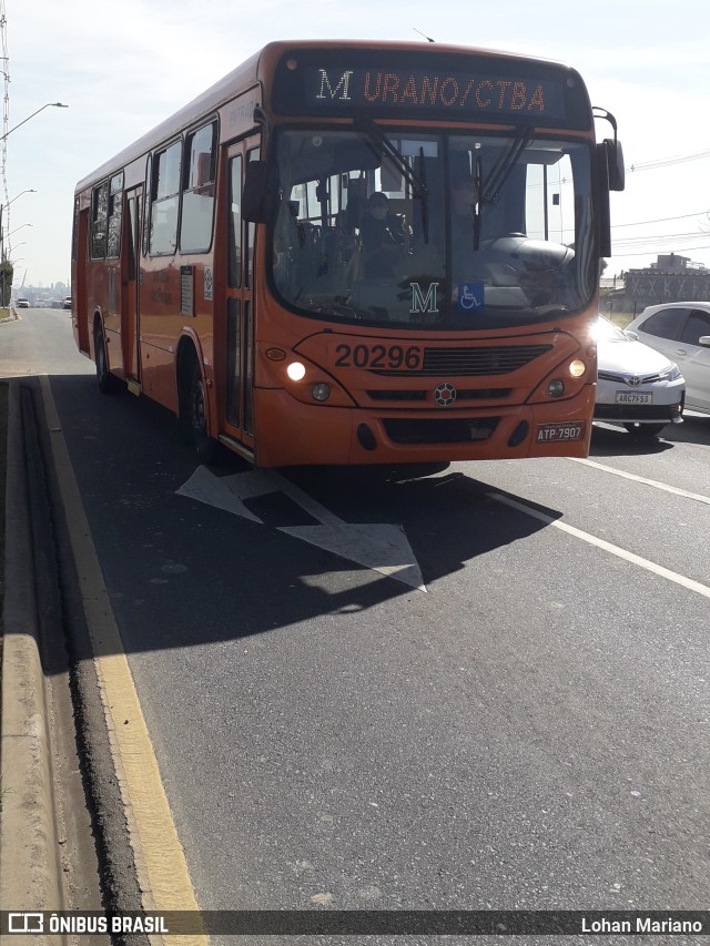 Auto Viação São José dos Pinhais 20296 na cidade de São José dos Pinhais, Paraná, Brasil, por Lohan Mariano. Número da foto: #10142352.