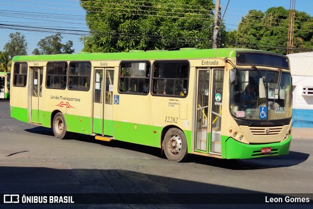 União Transportes 12282 na cidade de Várzea Grande, Mato Grosso, Brasil, por Leon Gomes. Número da foto: #10141404.