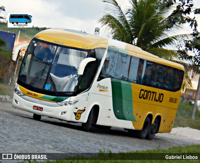 Empresa Gontijo de Transportes 18630 na cidade de Santo Antônio de Jesus, Bahia, Brasil, por Gabriel Lisboa. ID da foto: 10141312.