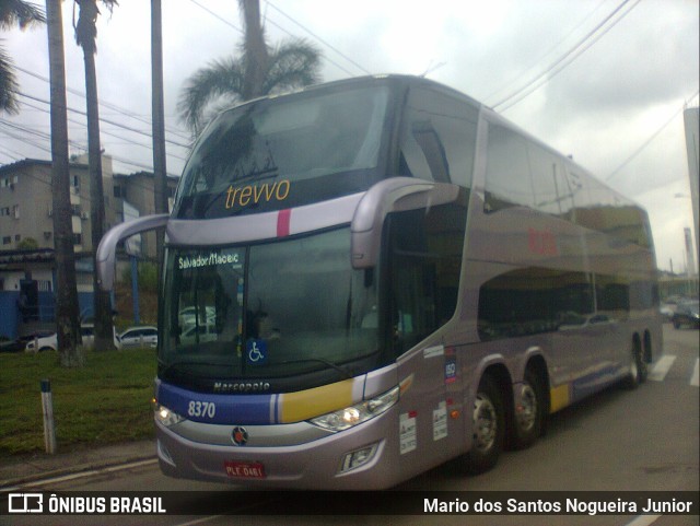 Rota Transportes Rodoviários 8370 na cidade de Salvador, Bahia, Brasil, por Mario dos Santos Nogueira Junior. ID da foto: 10142165.