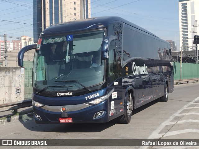 Viação Cometa 719565 na cidade de São Paulo, São Paulo, Brasil, por Rafael Lopes de Oliveira. ID da foto: 10141422.