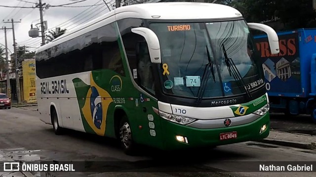 Real Brasil Turismo 170 na cidade de Rio de Janeiro, Rio de Janeiro, Brasil, por Nathan Gabriel. Número da foto: #10141659.