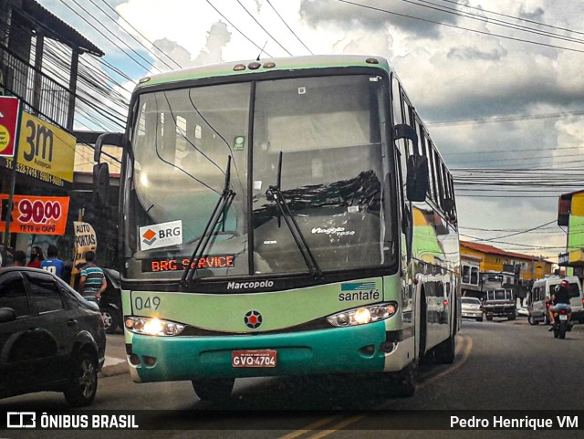 Santa Fé Transportes 049 na cidade de Belo Horizonte, Minas Gerais, Brasil, por Pedro Henrique VM. ID da foto: 10143134.