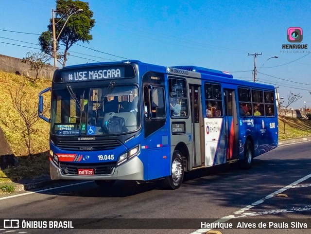 Transportes Capellini 19.045 na cidade de Campinas, São Paulo, Brasil, por Henrique Alves de Paula Silva. Número da foto: #10142253.