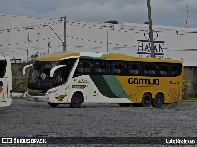 Empresa Gontijo de Transportes 18130 na cidade de Juiz de Fora, Minas Gerais, Brasil, por Luiz Krolman. Número da foto: #10142985.
