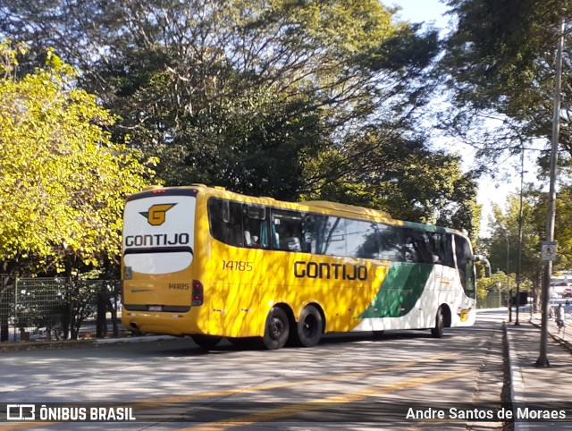 Empresa Gontijo de Transportes 14185 na cidade de São Paulo, São Paulo, Brasil, por Andre Santos de Moraes. ID da foto: 10143912.