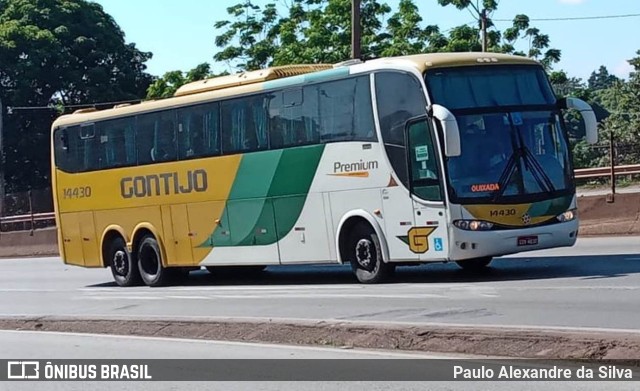 Empresa Gontijo de Transportes 14430 na cidade de Betim, Minas Gerais, Brasil, por Paulo Alexandre da Silva. ID da foto: 10143450.