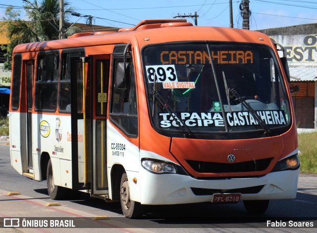 Transuni Transportes CC-89304 na cidade de Belém, Pará, Brasil, por Fabio Soares. ID da foto: 10141102.