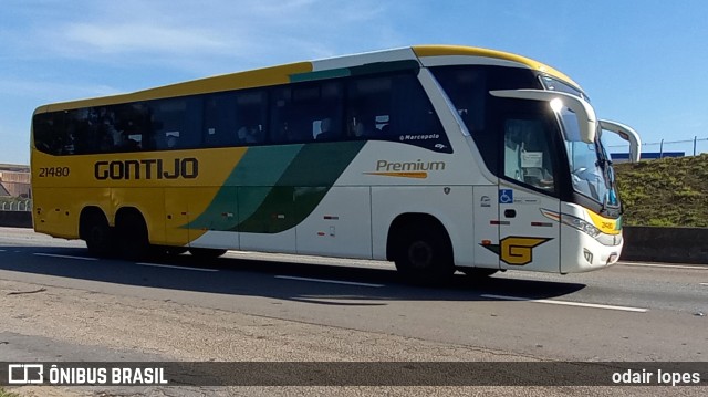 Empresa Gontijo de Transportes 21480 na cidade de Caçapava, São Paulo, Brasil, por odair lopes. Número da foto: #10143610.