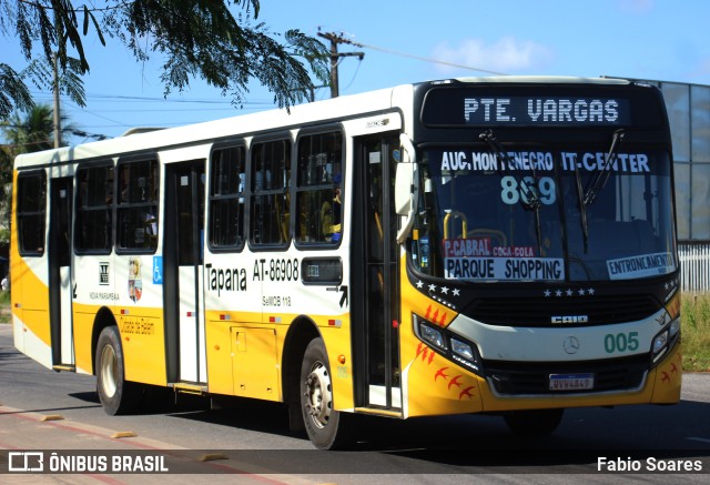 Empresa de Transportes Nova Marambaia AT-86908 na cidade de Belém, Pará, Brasil, por Fabio Soares. ID da foto: 10141270.