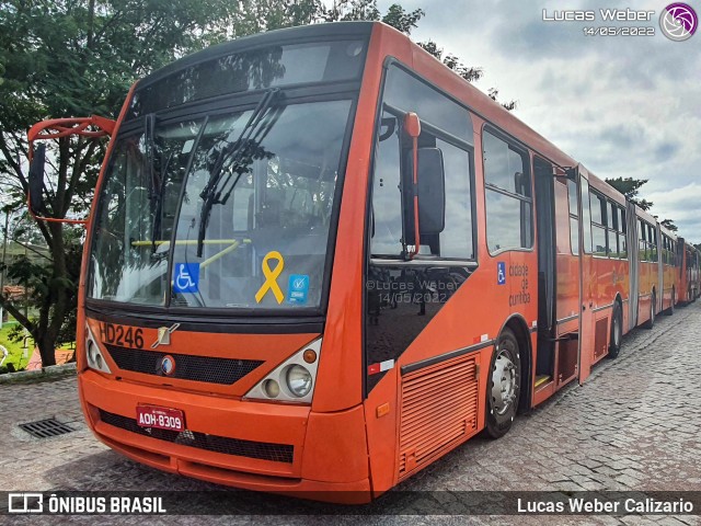 Auto Viação Redentor HD246 na cidade de Curitiba, Paraná, Brasil, por Lucas Weber Calizario. ID da foto: 10142474.