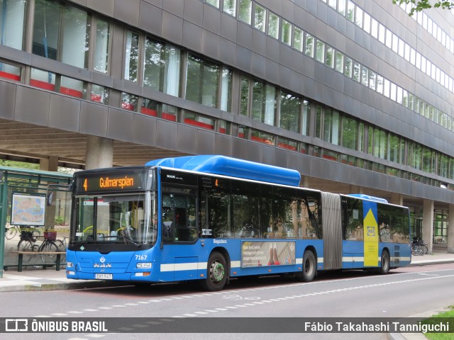 Keolis Sverige AB 7167 na cidade de Stockholm, Stockholm, Suécia, por Fábio Takahashi Tanniguchi. Número da foto: #10198183.