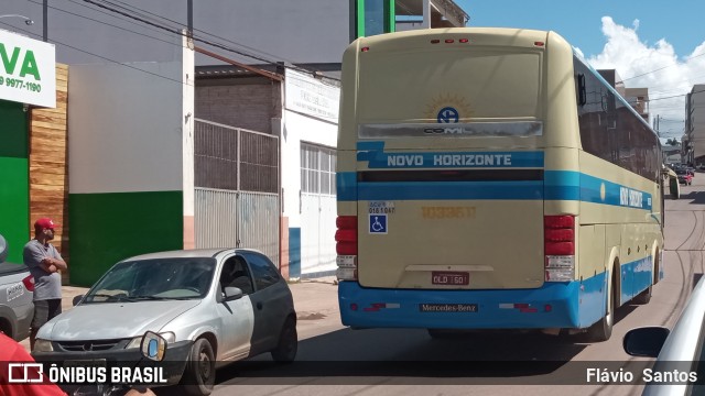 Viação Novo Horizonte 1033611 na cidade de Barra da Estiva, Bahia, Brasil, por Flávio  Santos. Número da foto: #10197471.