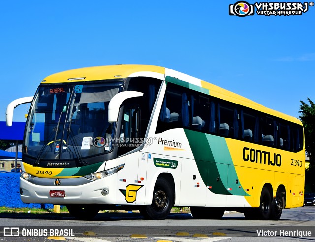 Empresa Gontijo de Transportes 21340 na cidade de São Paulo, São Paulo, Brasil, por Victor Henrique. ID da foto: 10198372.