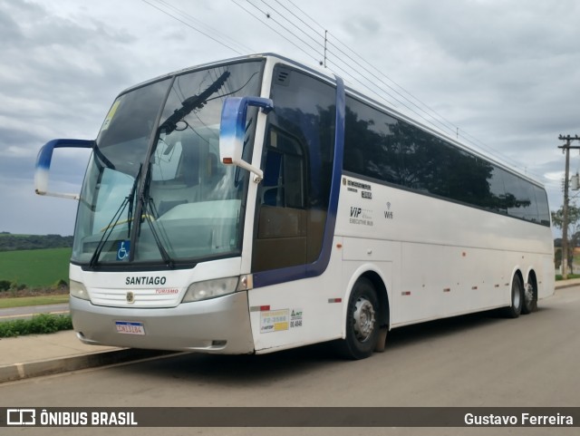 Santiago Transportes 3884 na cidade de Itararé, São Paulo, Brasil, por Gustavo Ferreira. ID da foto: 10197218.