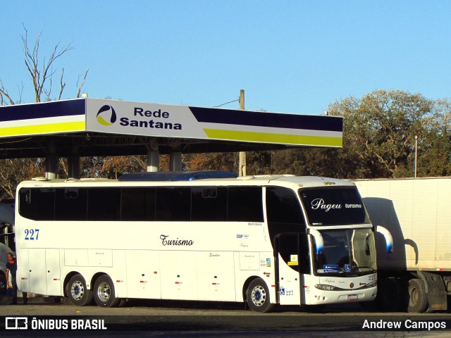 VP Turismo - Viação Pageú Turismo 227 na cidade de Pirapora, Minas Gerais, Brasil, por Andrew Campos. Número da foto: #10198649.