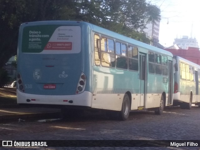 Viação Nossa Senhora Conquistadora 538 na cidade de Pelotas, Rio Grande do Sul, Brasil, por Miguel Filho. Número da foto: #10197028.