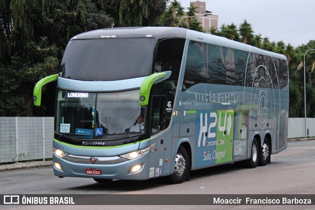 Viação Garcia 8444 na cidade de Curitiba, Paraná, Brasil, por Moaccir  Francisco Barboza. Número da foto: #10201664.