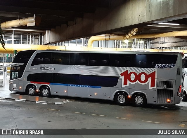 Auto Viação 1001 RJ 108.686 na cidade de São Paulo, São Paulo, Brasil, por JULIO SILVA. ID da foto: 10201087.