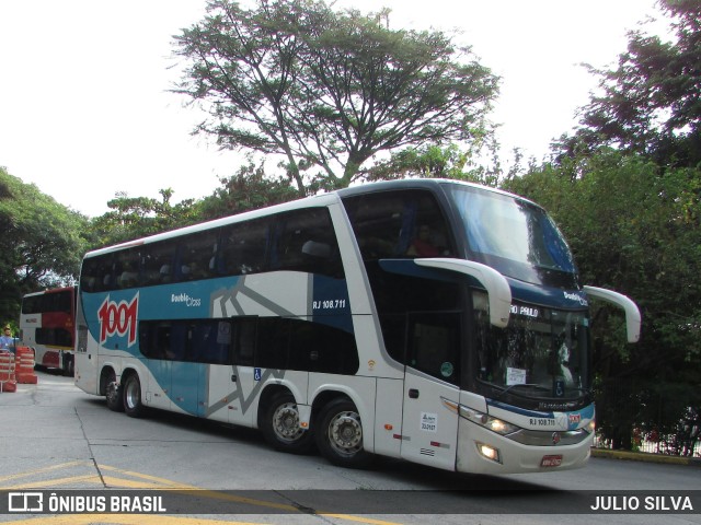 Auto Viação 1001 RJ 108.711 na cidade de São Paulo, São Paulo, Brasil, por JULIO SILVA. ID da foto: 10201250.