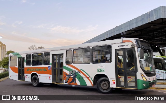 Empresa de Transportes Andorinha 6368 na cidade de Presidente Prudente, São Paulo, Brasil, por Francisco Ivano. ID da foto: 10201271.