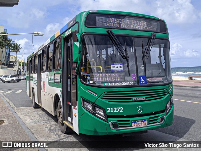 OT Trans - Ótima Salvador Transportes 21272 na cidade de Salvador, Bahia, Brasil, por Victor São Tiago Santos. ID da foto: 10200440.